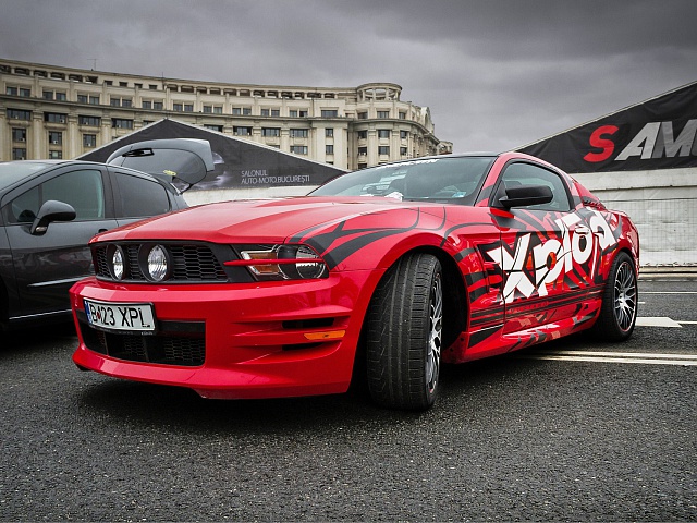 Аэрографика Mustang Ecoboost® Convertible